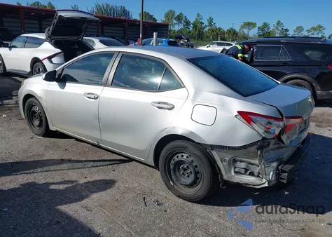 2016 Toyota Corolla Le from USA, damaged, VIN 5YFBURHE2GP477658